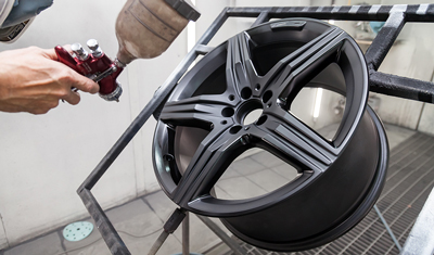 Felgenlackiertechnik